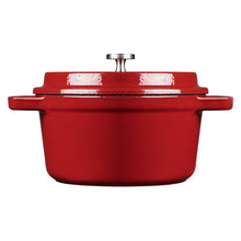 Load image into Gallery viewer, 12cm Red Cast Iron Casserole