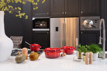 Load image into Gallery viewer, 24cm Red Cast Iron Casserole