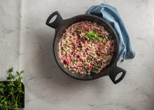 Load image into Gallery viewer, Paella Pan low with Glass Lid 28cm