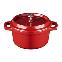 Load image into Gallery viewer, 12cm Red Cast Iron Casserole
